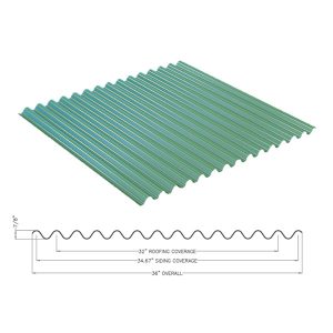 2.67x.875” Wave Corrugate Panel